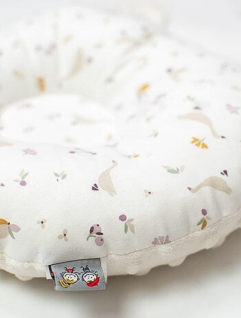 Cuscino anti plagiocefalia reversibile in minky per neonati sidonia | sevira kids | sevira kids