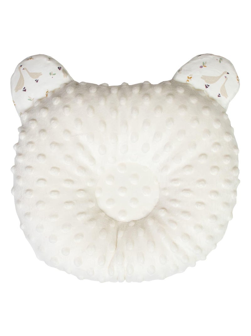 Cuscino anti plagiocefalia reversibile in minky per neonati sidonia | sevira kids | sevira kids Ecru - Kiabi