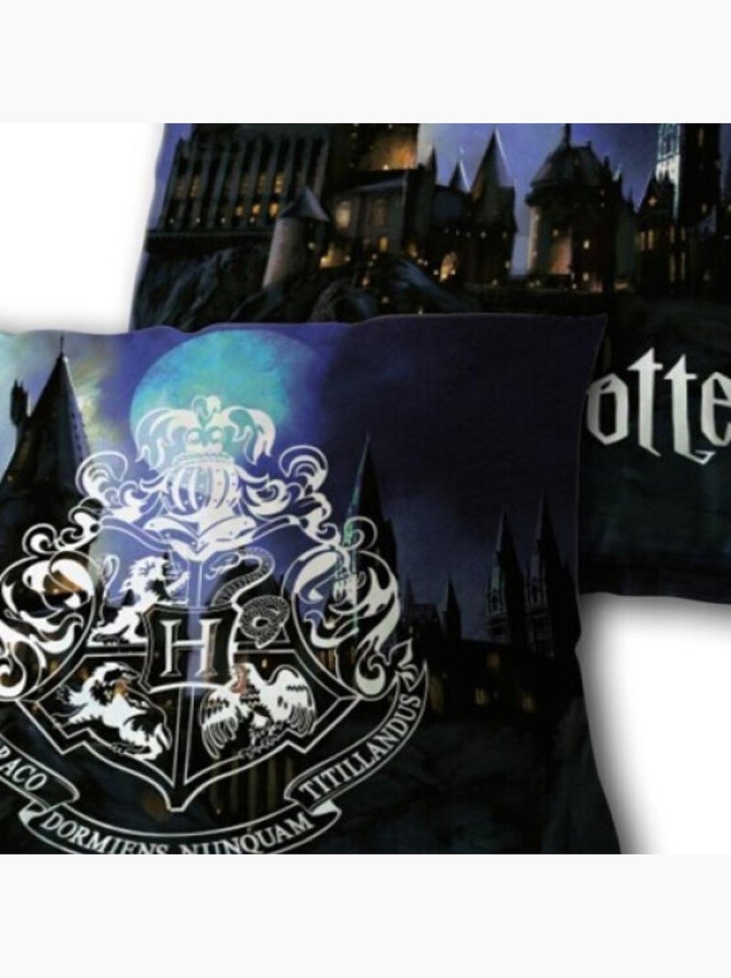 Cuscino Bambino Blu Hogwarts Nero Nero - Kiabi