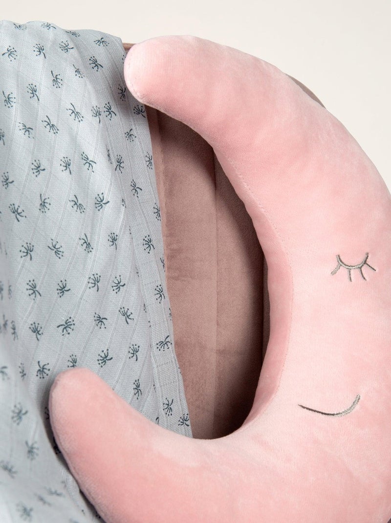 Cuscino bambino mezzaluna "roba Style" Rosa pallido - Kiabi