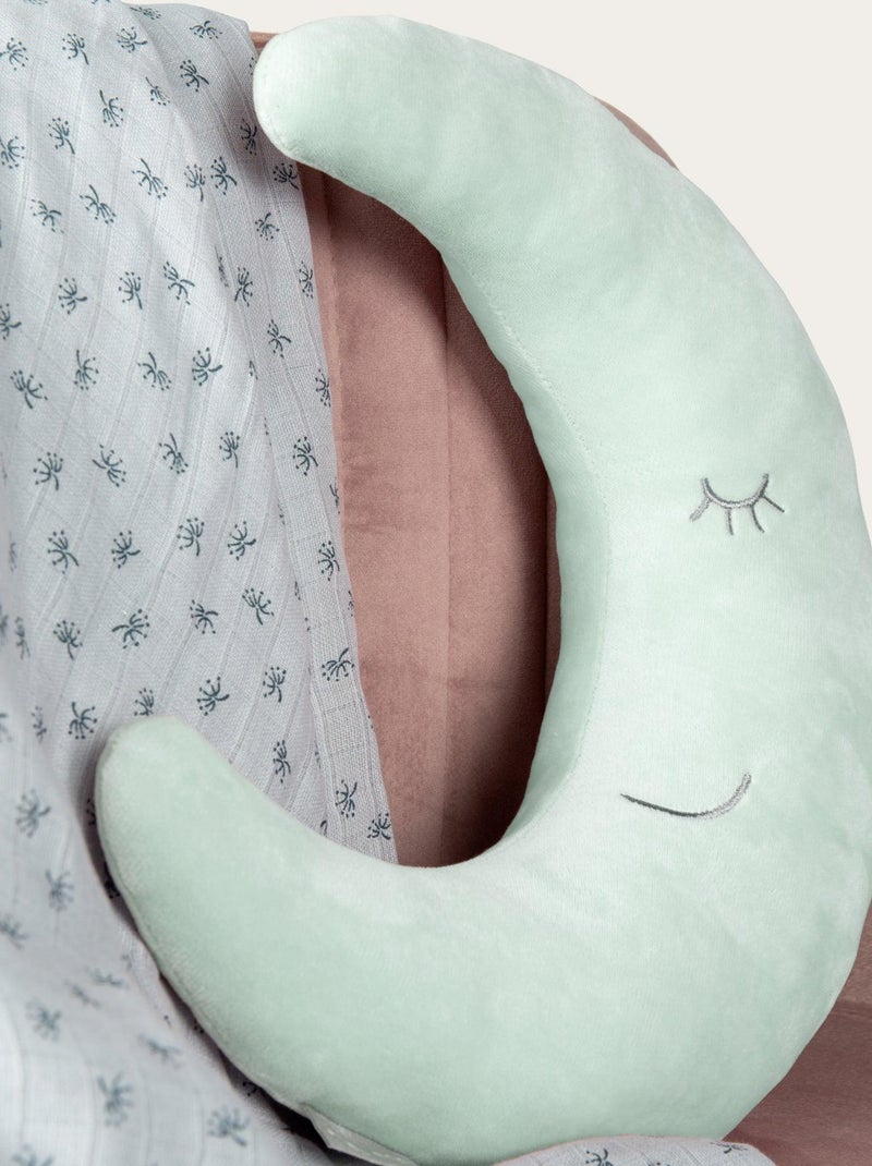 Cuscino bambino mezzaluna "roba Style" Verde acqua - Kiabi