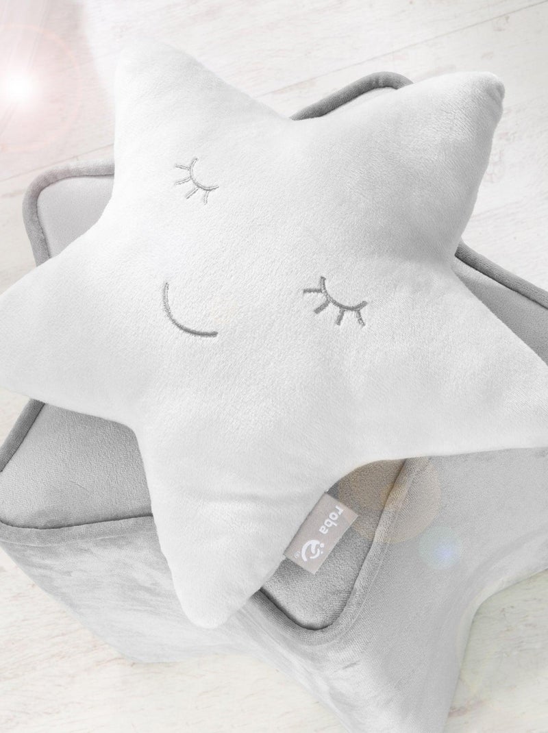 Cuscino bambino stella ricamata "Roba Style" Grigio argentato - Kiabi