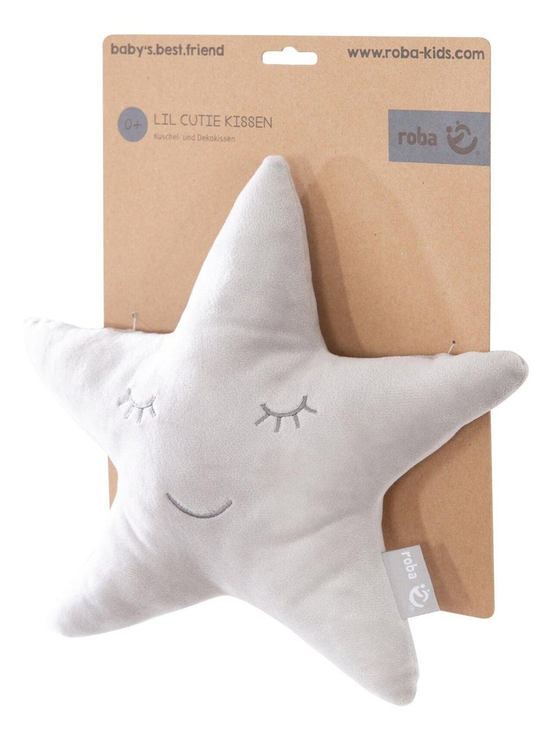 Cuscino bambino stella ricamata "Roba Style" Grigio argentato - Kiabi