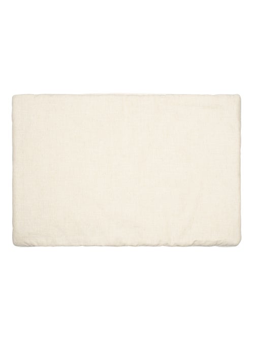 Cuscino bebè piatto lino | sevira kids | sevira kids - Kiabi Cuscino bebè piatto lino | sevira kids | sevira kids - Kiabi