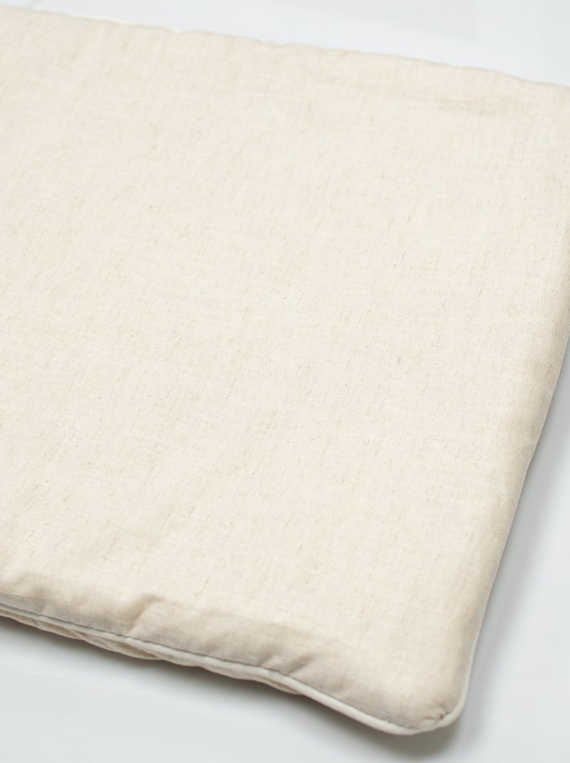 Cuscino bebè piatto lino | sevira kids | sevira kids Beige - Kiabi