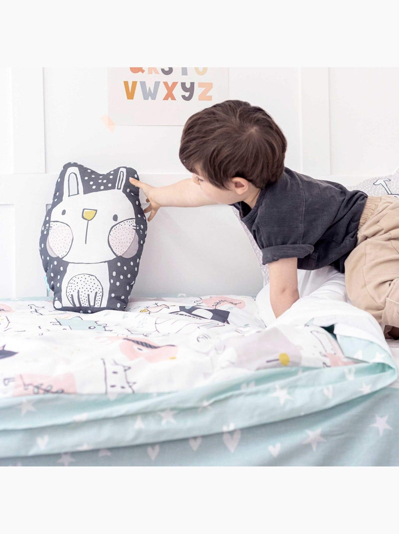 Cuscino Best buddies "Happyfriday" Multicolore - Kiabi