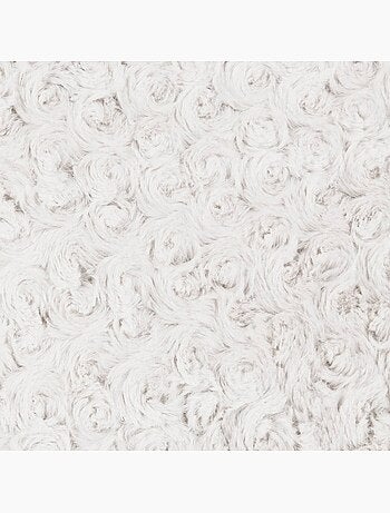 Cuscino bouclette con pelliccia riccia beige 45x45cm
