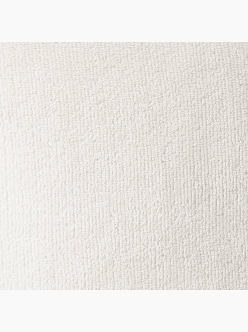 Cuscino bouclette con pelliccia riccia beige 45x45cm Ecru - Kiabi