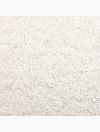 Cuscino bouclette soana bianco avorio 30x50 cm