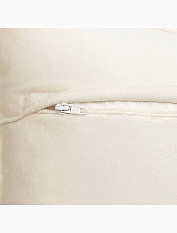Cuscino bouclette soana bianco avorio 30x50 cm