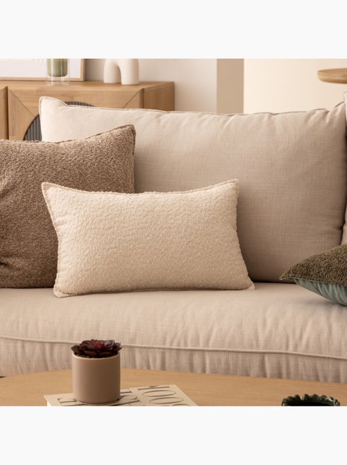 Cuscino bouclette soana bianco avorio 30x50 cm - Kiabi