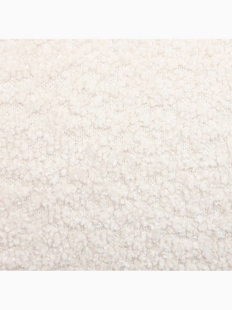 Cuscino bouclette soana bianco avorio 30x50 cm Avorio - Kiabi