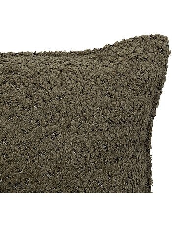Cuscino bouclette soana bianco avorio 30x50 cm