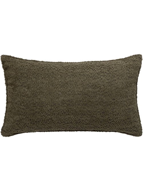Cuscino bouclette soana verde cachi 30x50 cm - Kiabi Cuscino bouclette soana verde cachi 30x50 cm - Kiabi