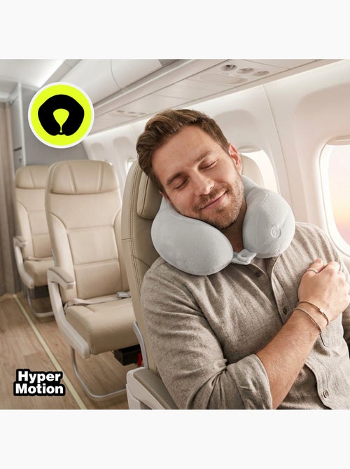 Cuscino cervicale hypermotion da viaggio con supporto ergonomico a 360° - Kiabi Cuscino cervicale hypermotion da viaggio con supporto ergonomico a 360° - Kiabi
