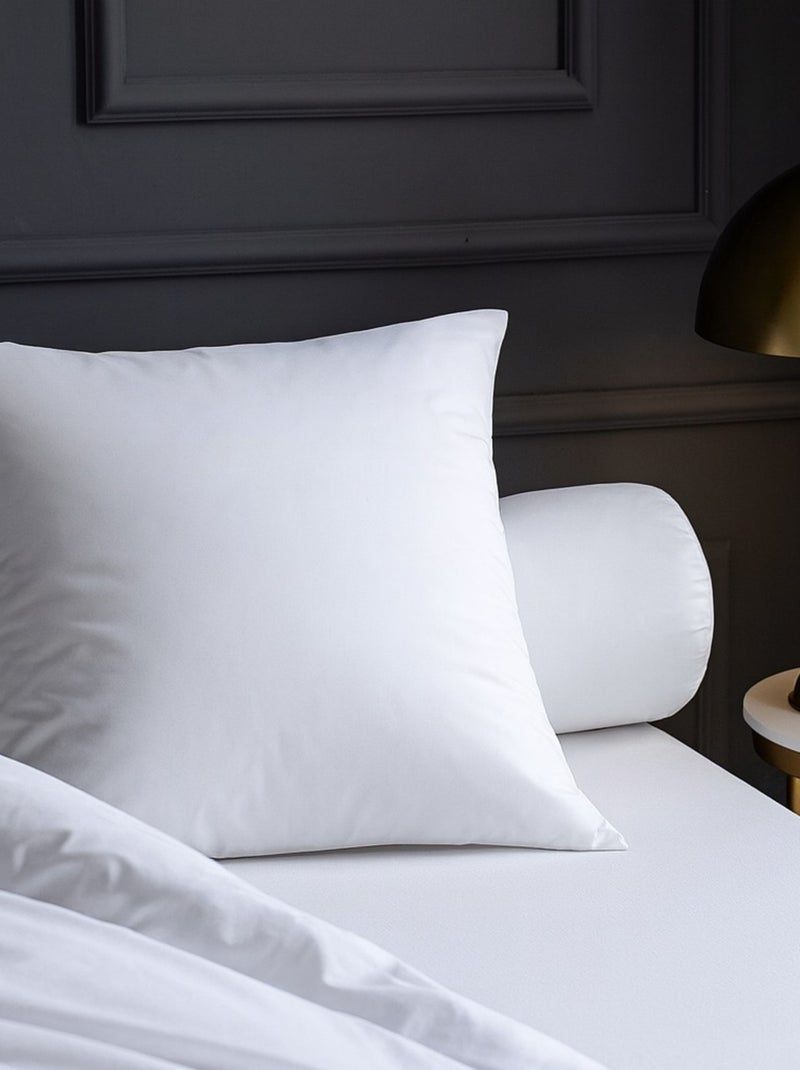 Cuscino cilindrico in Poliestere PROMO LINGE Bianco - Kiabi