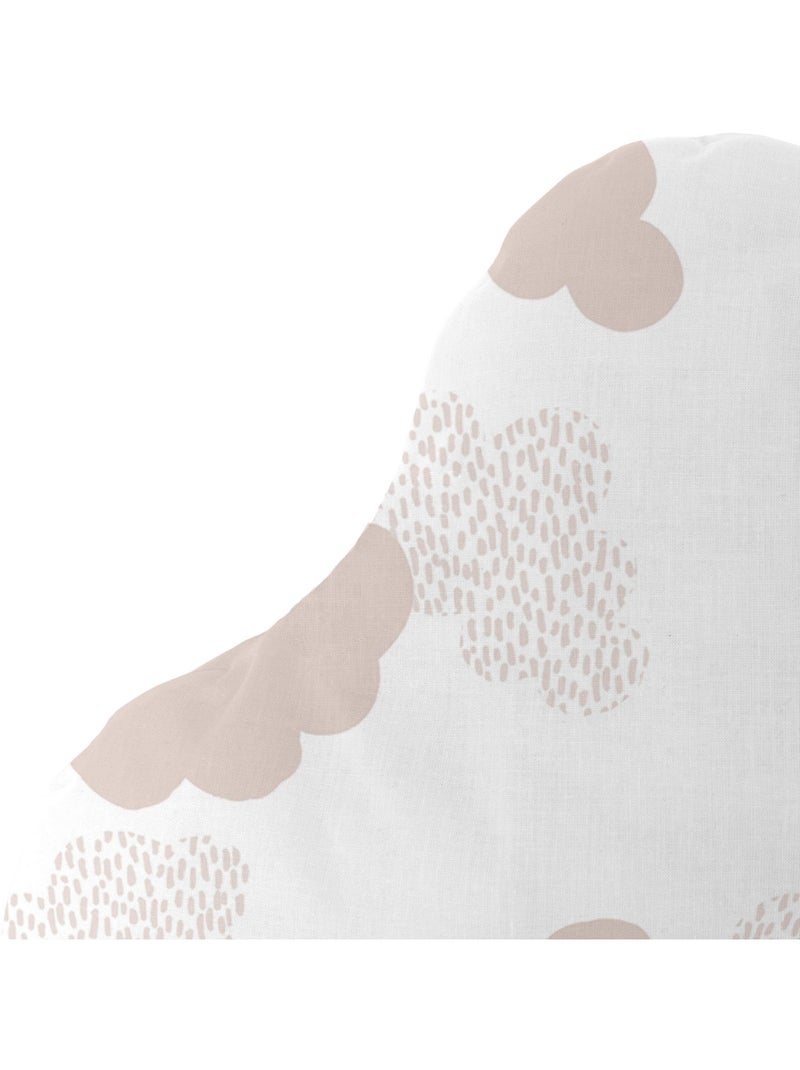 Cuscino Clouds "Happyfriday" Rosa - Kiabi
