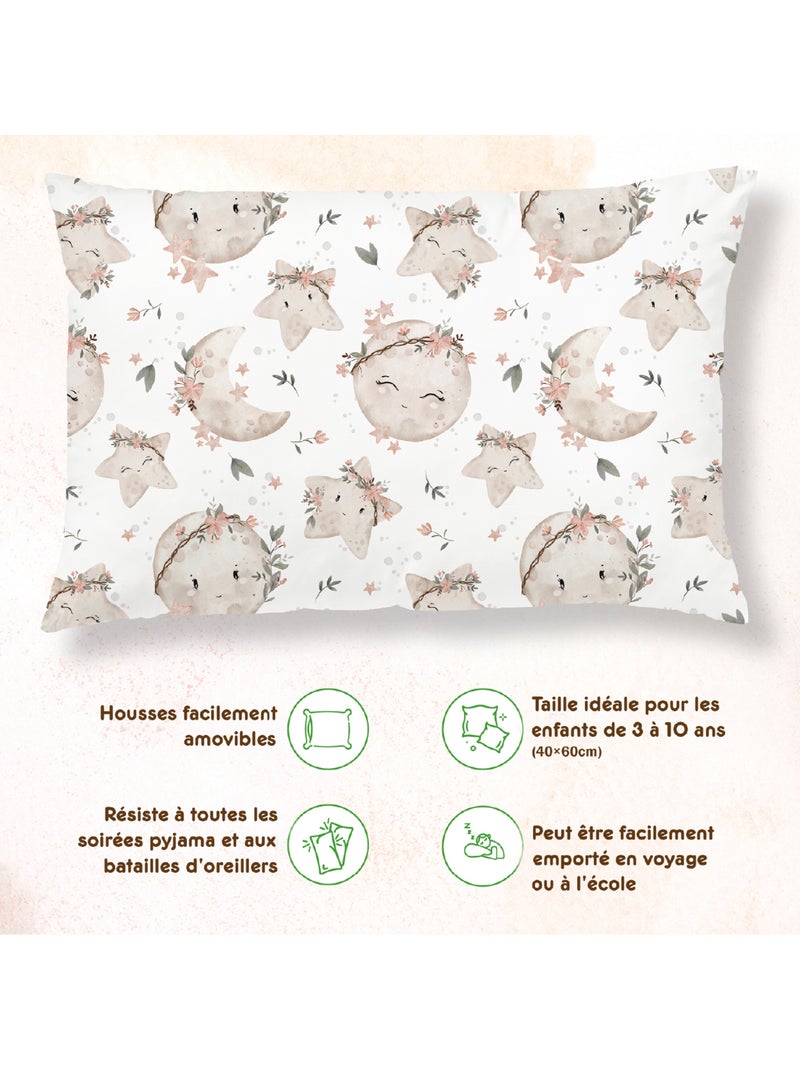 Cuscino con federa inclusa - Cotone OEKO-TEX | SUPERBE BEBE Bianco - Kiabi