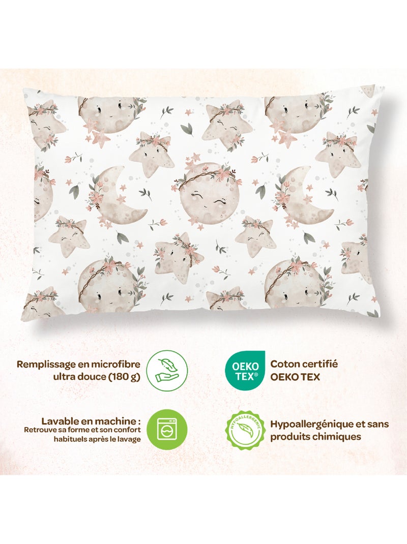 Cuscino con federa inclusa - Cotone OEKO-TEX | SUPERBE BEBE Bianco - Kiabi