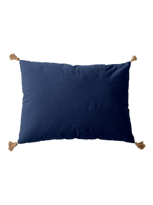 Cuscino con nappe di iuta - Kiabi