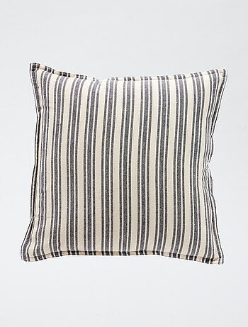 Cuscino con stampa a righe