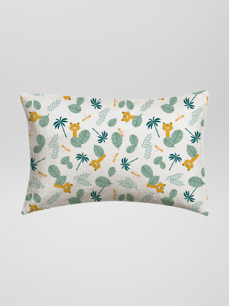 Cuscino con stampa 'Jungle' davanti multicolore - Kiabi