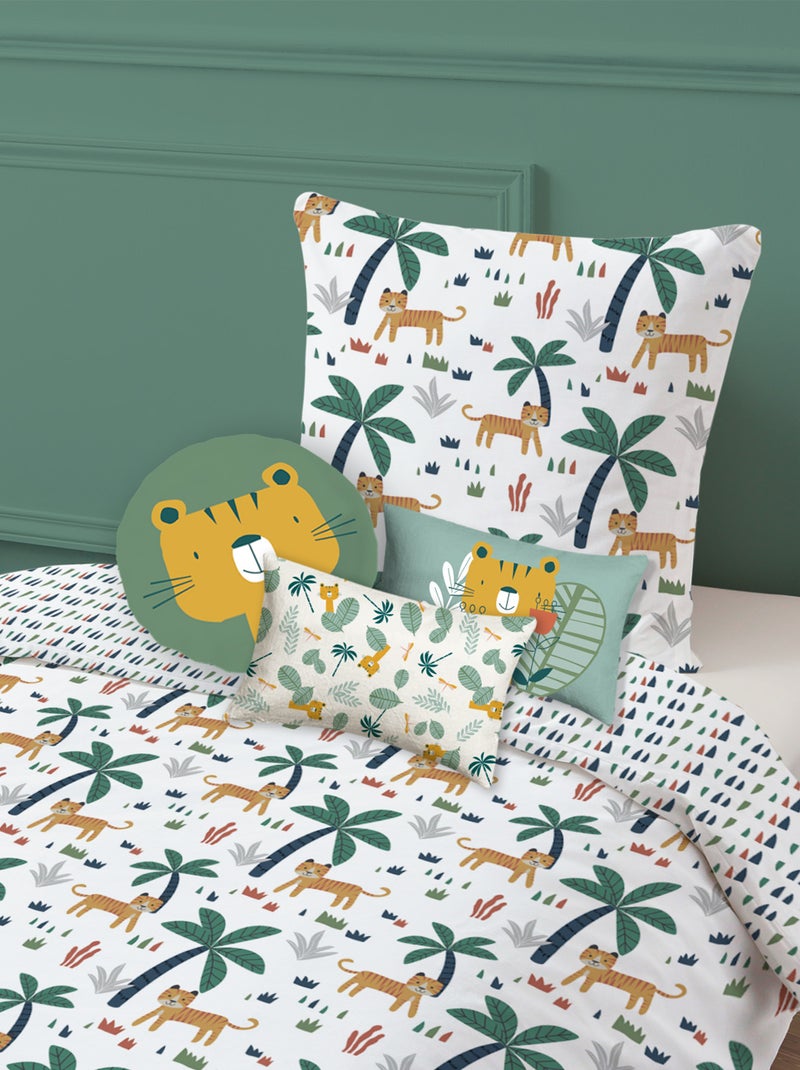 Cuscino con stampa 'Jungle' davanti VERDE - Kiabi