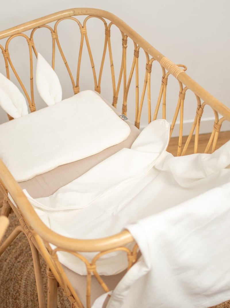 Cuscino coniglio in lino extrapiatto | SEVIRA KIDS Ecru - Kiabi