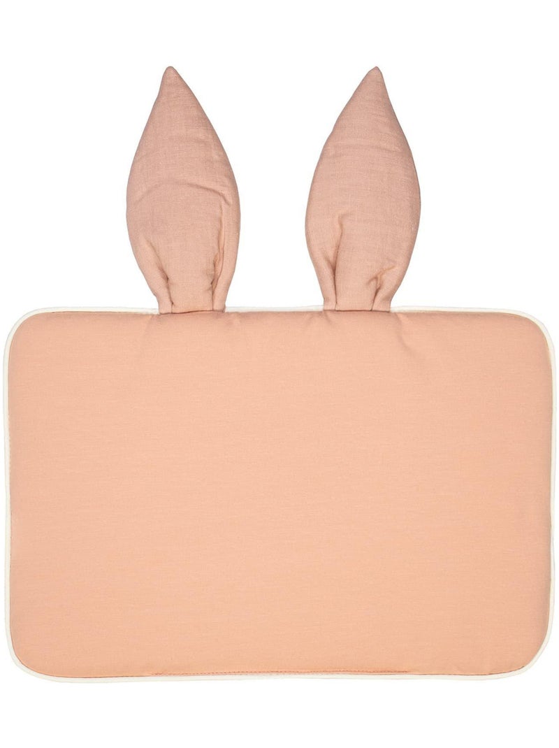 Cuscino coniglio in lino extrapiatto | sevira kids | sevira kids Arancione chiaro - Kiabi