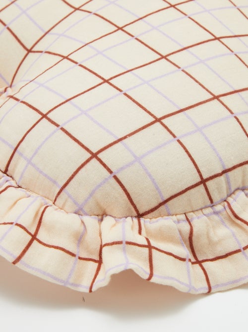 Cuscino cuore in garza di cotone (50 x 45 cm) - Kiabi