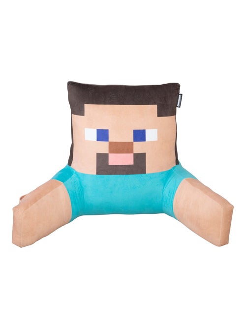 Cuscino da lettura Steve con schienale alto e braccioli "Roba" – Minecraft - Kiabi