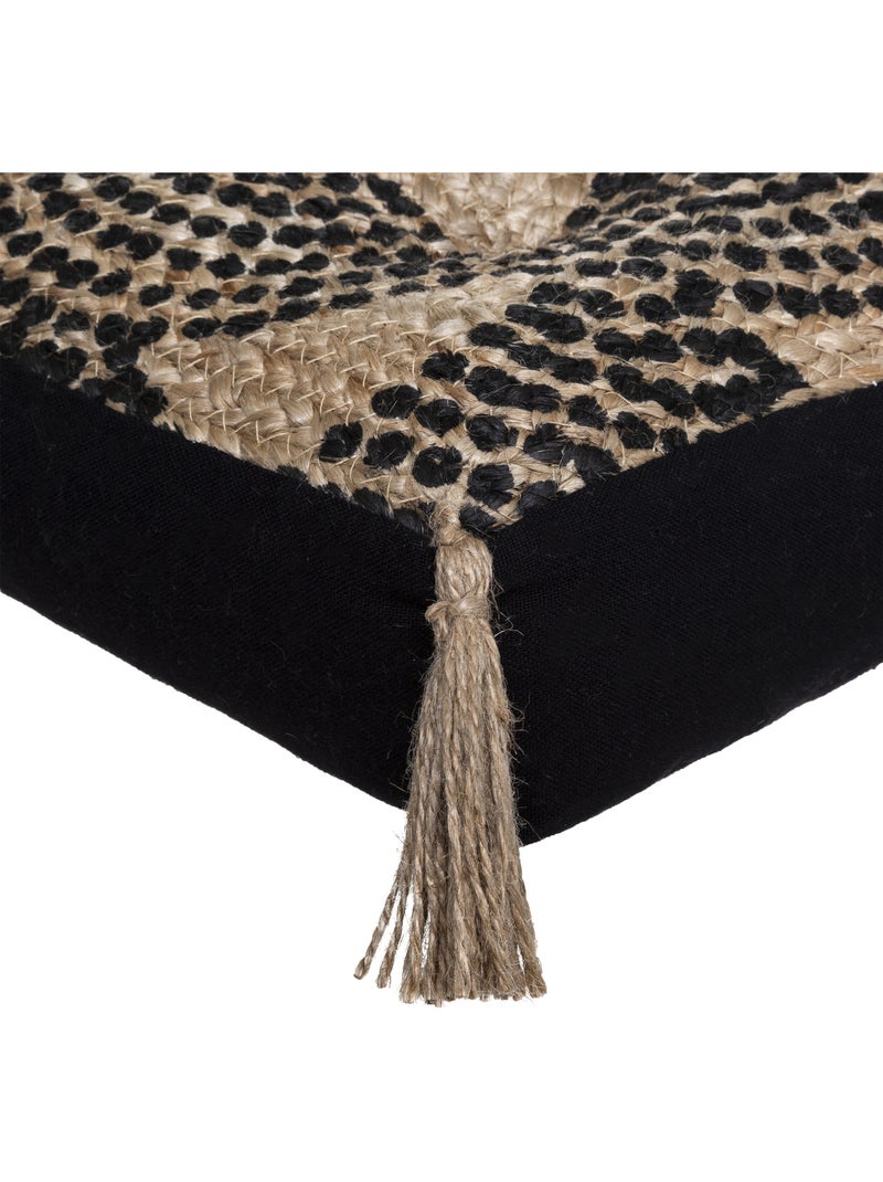 Cuscino da pavimento Mandala Nero - Kiabi