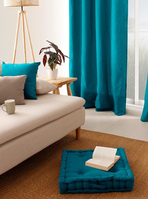 Cuscino da terra liscio in puro cotone - Kiabi