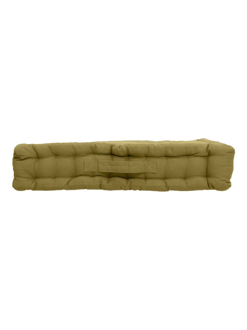 Cuscino da terra liscio in puro cotone Bronzo - Kiabi
