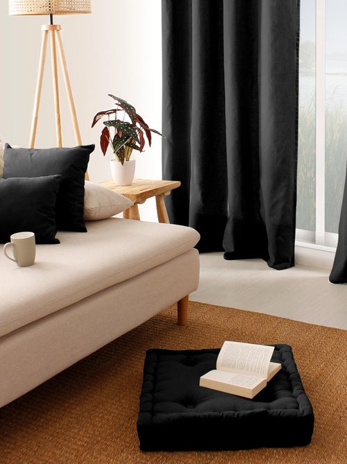 Cuscino da terra liscio in puro cotone - Kiabi