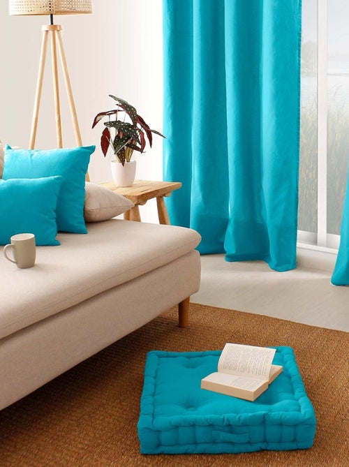 Cuscino da terra liscio in puro cotone - Kiabi