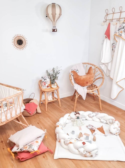 Cuscino d'allattamento ergonomico + copertura, neo vintage - SEVIRA KIDS - Kiabi