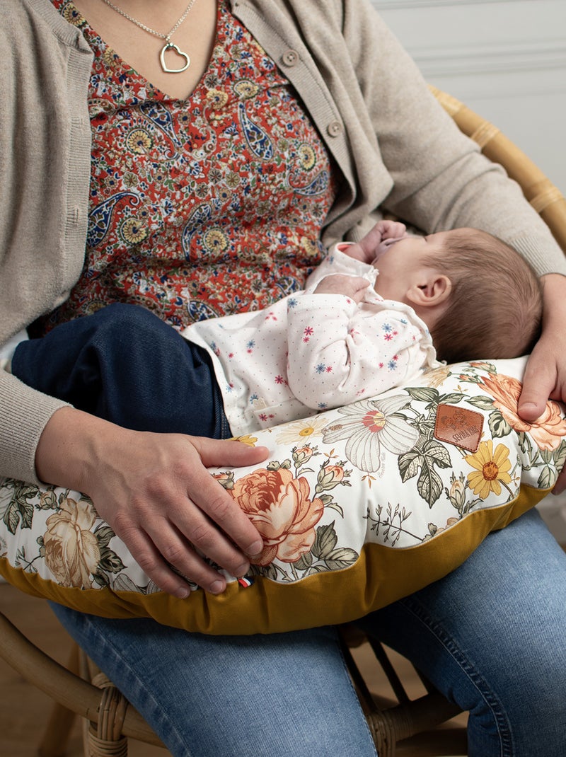 Cuscino d'allattamento ergonomico + copertura, neo vintage | SEVIRA KIDS Multicolore - Kiabi