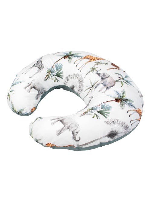 Cuscino d'allattamento ergonomico + copertura, safari | sevira kids | sevira kids - Kiabi Cuscino d'allattamento ergonomico + copertura, safari | sevira kids | sevira kids - Kiabi