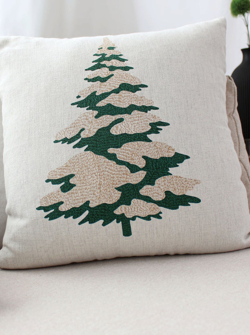 Cuscino decorativo con motivo di abete Verde - Kiabi