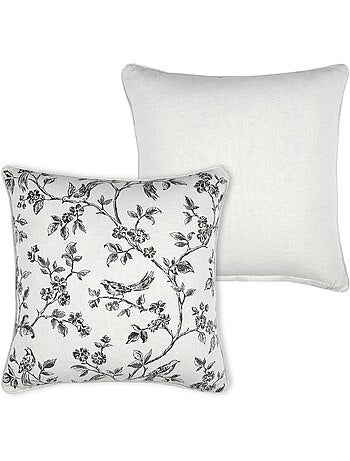 Cuscino decorativo con stampa floreale