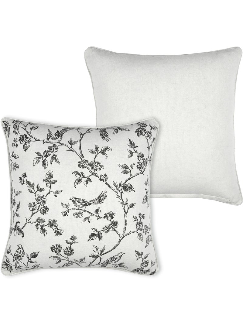 Cuscino decorativo con stampa floreale Ecru - Kiabi