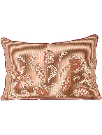 Cuscino decorativo in polilinea con motivo floreale