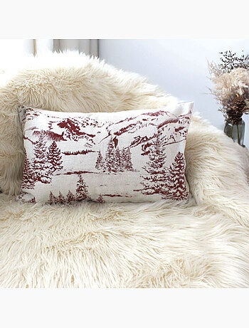 Cuscino decorativo in stile montano, sfoderabile