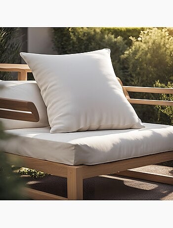 Cuscino di rivestimento bianco