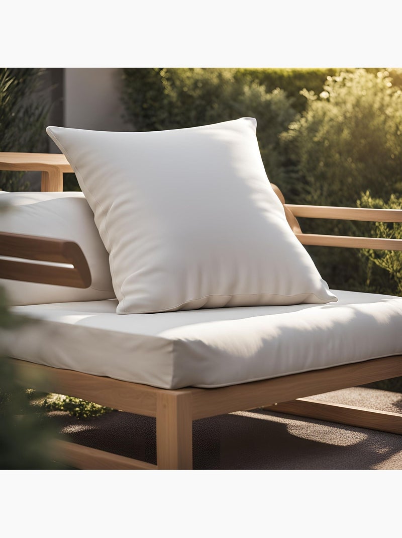 Cuscino di rivestimento bianco Bianco - Kiabi
