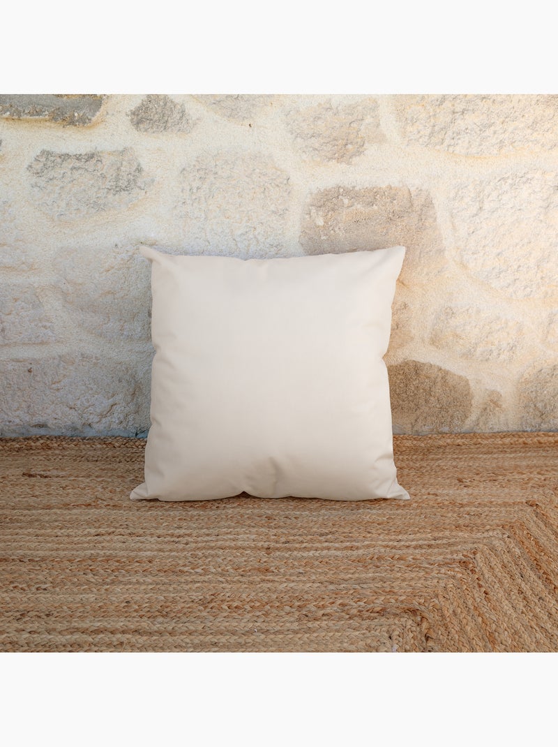 Cuscino esterno impermeabile MINORQUE con rivestimento sfoderabile Ecru - Kiabi