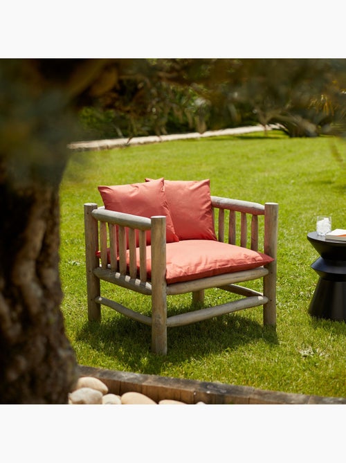 Cuscino esterno impermeabile MINORQUE con rivestimento sfoderabile - Kiabi Cuscino esterno impermeabile MINORQUE con rivestimento sfoderabile - Kiabi