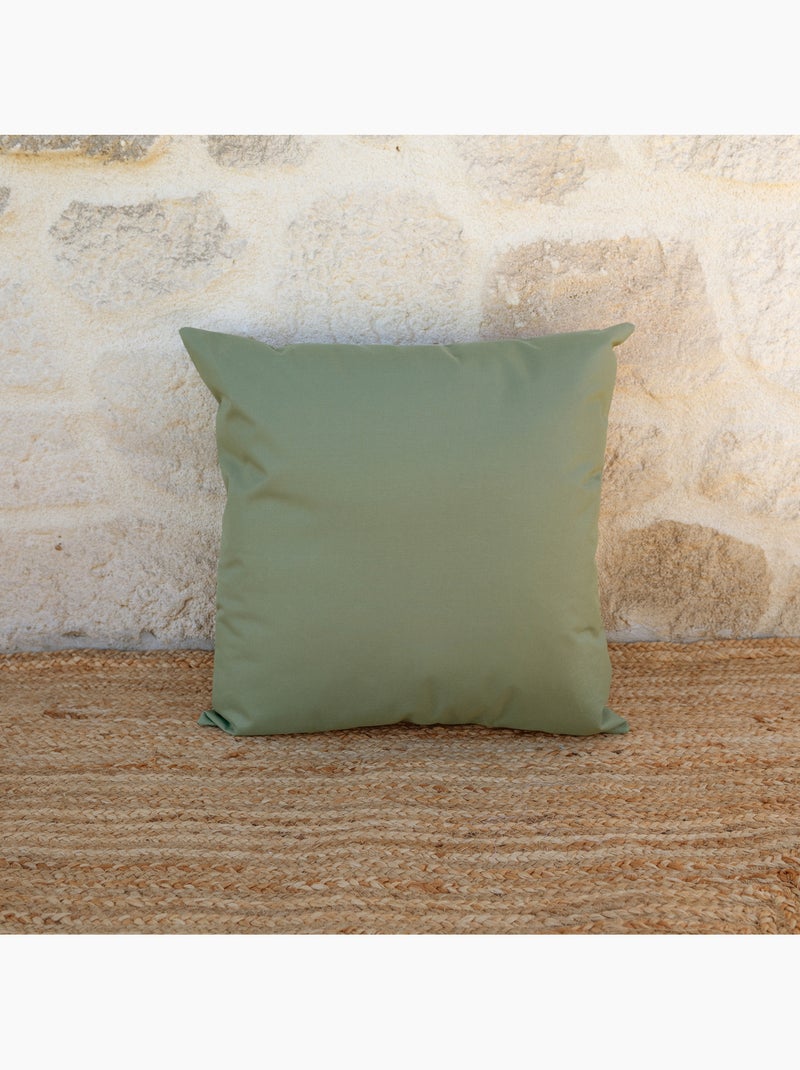 Cuscino esterno impermeabile MINORQUE con rivestimento sfoderabile Verde oliva - Kiabi