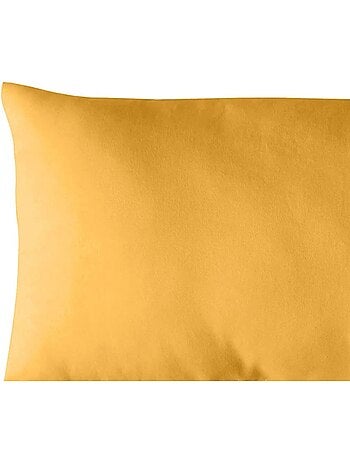 Cuscino in cotone a tinta unita con fodera non sfoderabile